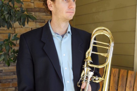 ROCO Brass Quintet Bass Trombonist Jared Lantzy