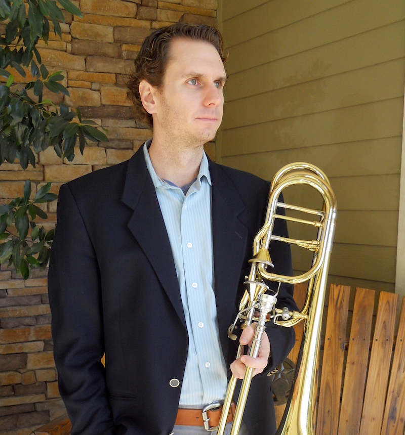 ROCO Brass Quintet Bass Trombonist Jared Lantzy