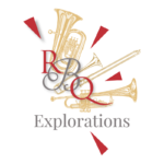 ROCO Brass Quintet Explorations Logo