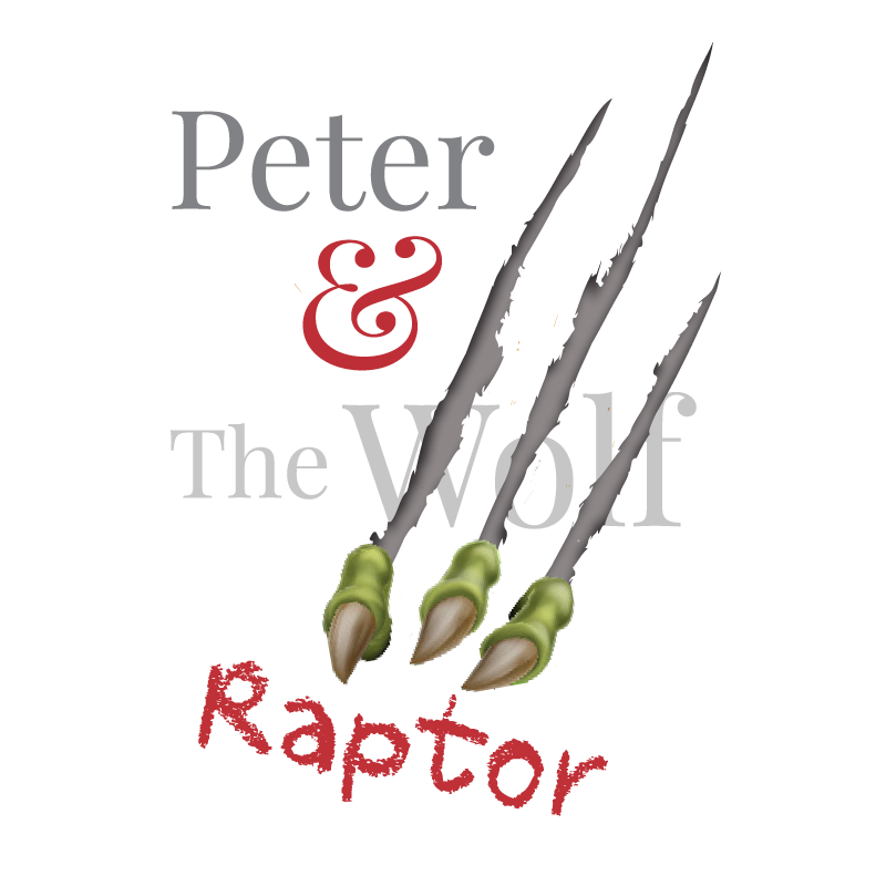 Peter and the Raptor Logo