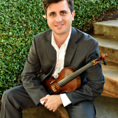ROCO Violinist, Ben Grube