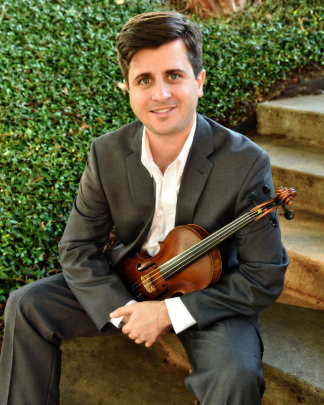 ROCO Violinist, Ben Grube