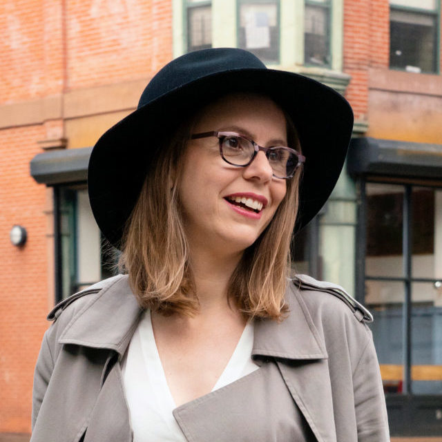 ROCO Commissioned Composer Anna Clyne, photo credit to Jennifer Taylor