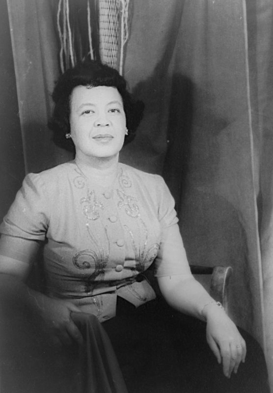 Black and white image of composer Margaret Bonds