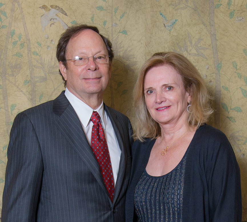 Chair sponsors Michael and Marcia Feldman