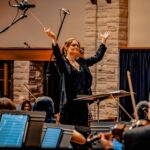 Delyana Lazarova conducts ROCO's chamber orchestra at the Church of St. John the Divine